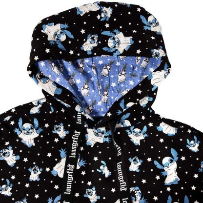Stitch Ghost Costume All-Over Print Unisex Hoodie - Image 9