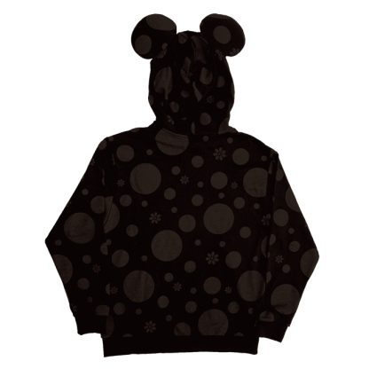 Minnie Mouse Floral Rock The Dots Unisex Hoodie - Image 5
