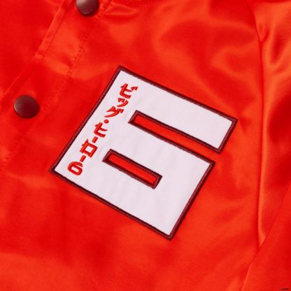 Big Hero 6 10th Anniversary Baymax & Friends Unisex Bomber Jacket - Image 6