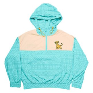 The Lion King Simba Half-Zip Unisex Windbreaker Jacket
