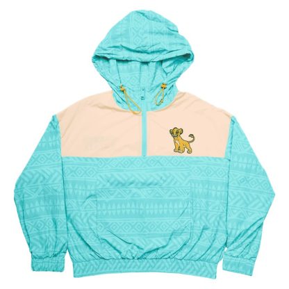 The Lion King Simba Half-Zip Unisex Windbreaker Jacket