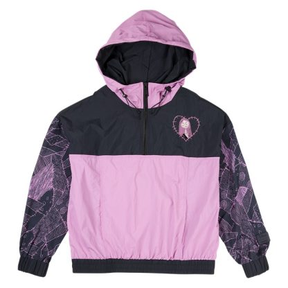 The Nightmare Before Christmas Sally Half-Zip Unisex Windbreaker