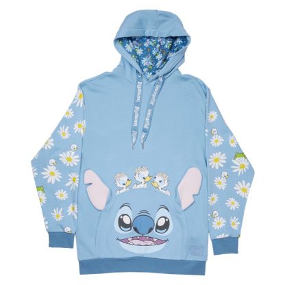 Stitch Springtime Daisy Cosplay Unisex Hoodie