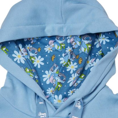 Stitch Springtime Daisy Cosplay Unisex Hoodie - Image 6