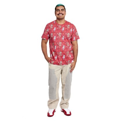 Western Mickey & Minnie Lasso All-Over Print Unisex Tee - Image 9