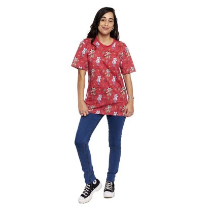 Western Mickey & Minnie Lasso All-Over Print Unisex Tee - Image 10