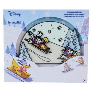 Mickey & Friends Winter Wonderland 3" Collector Box Sliding Pin