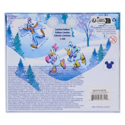 Mickey & Friends Winter Wonderland 3" Collector Box Sliding Pin - Image 4