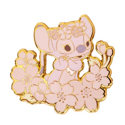 Stitch & Angel Cherry Blossom Mystery Box Pin - Image 2