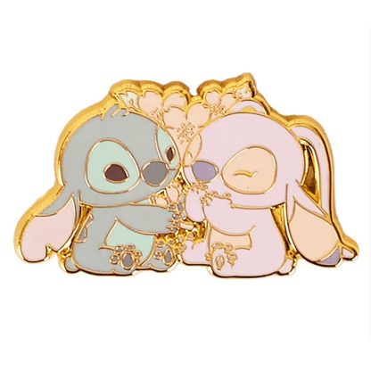 Stitch & Angel Cherry Blossom Mystery Box Pin - Image 7