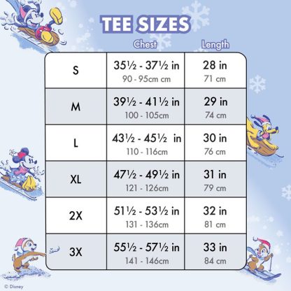 Mickey & Friends Winter Wonderland Unisex Tee - Image 5