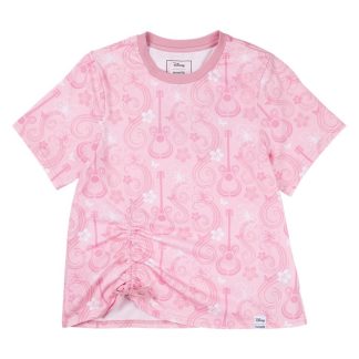 Hannah Montana Drawstring Hem All-Over Print Unisex Tee