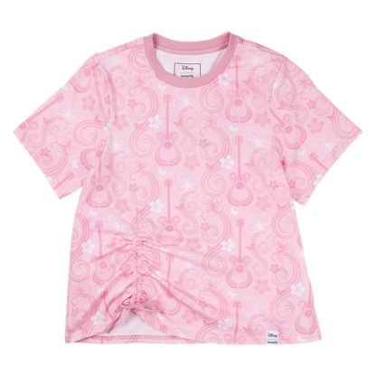 Hannah Montana Drawstring Hem All-Over Print Unisex Tee