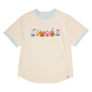 Mickey & Friends Jack-o'-Lantern Glow Sporty Tee