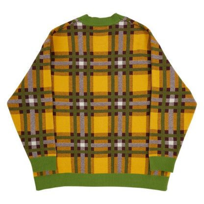 Pluto 95th Anniversary Plaid Knit Cardigan - Image 5