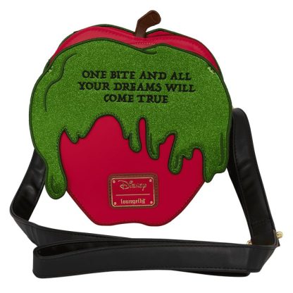Snow White and the Seven Dwarfs Exclusive Evil Queen Poison Apple Glitter Crossbody Bag - Image 3