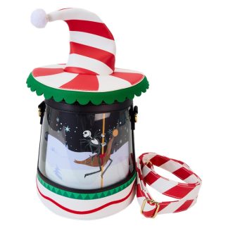 The Nightmare Before Christmas Town Carousel Spinning Figural Crossbody Bag