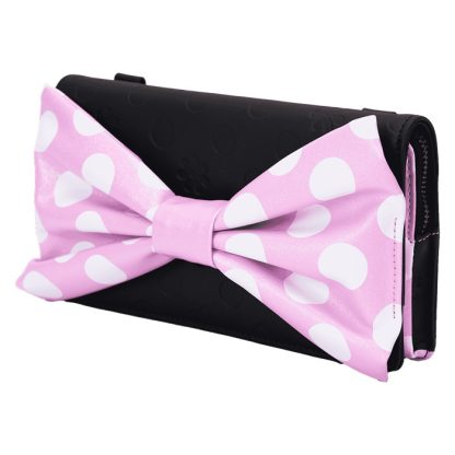 Minnie Mouse Floral Rock The Dots Clutch Crossbody Bag - Image 3