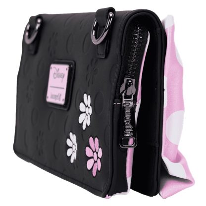 Minnie Mouse Floral Rock The Dots Clutch Crossbody Bag - Image 7
