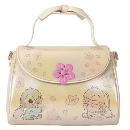 Stitch & Angel Cherry Blossom Bow Handle Crossbody Bag