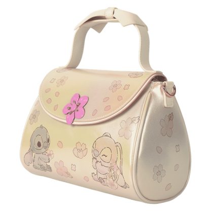 Stitch & Angel Cherry Blossom Bow Handle Crossbody Bag - Image 4