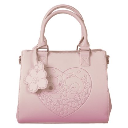 Stitch & Angel Cherry Blossom Heart Crossbody Bag