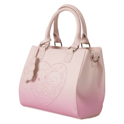Stitch & Angel Cherry Blossom Heart Crossbody Bag - Image 4