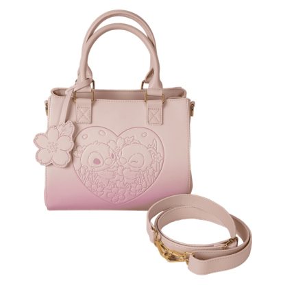 Stitch & Angel Cherry Blossom Heart Crossbody Bag - Image 9