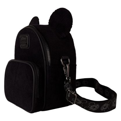 Mickey Mouse Classic Corduroy Convertible Mini Backpack & Crossbody Bag - Image 2
