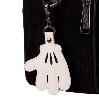 Mickey Mouse Classic Corduroy Convertible Mini Backpack & Crossbody Bag - Image 4