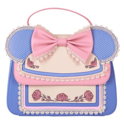 Minnie Mouse Floral and Lace Crossbody Bag - Image 3