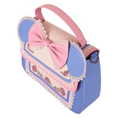Minnie Mouse Floral and Lace Crossbody Bag - Image 5
