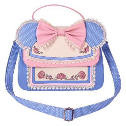 Minnie Mouse Floral and Lace Crossbody Bag - Image 8