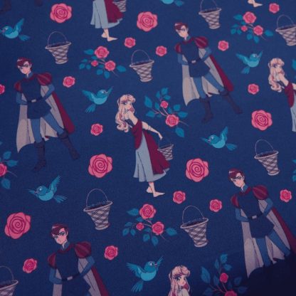 Sleeping Beauty Princess Aurora & Prince Phillip Floral Crossbody Bag - Image 6