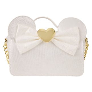 Minnie Mouse Iridescent Lace Wedding Crossbody Bag