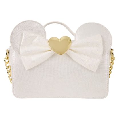 Minnie Mouse Iridescent Lace Wedding Crossbody Bag