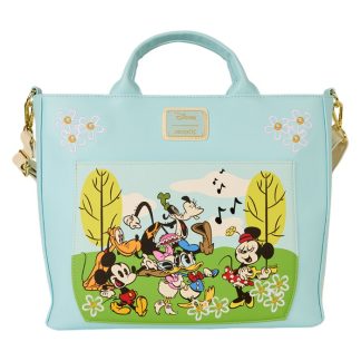 Mickey & Friends Exclusive Park Day Convertible Backpack & Tote Crossbody Bag