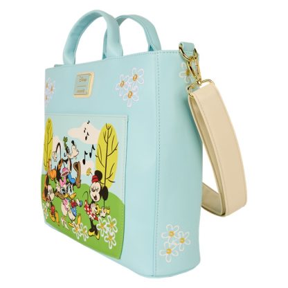 Mickey & Friends Exclusive Park Day Convertible Backpack & Tote Crossbody Bag - Image 3