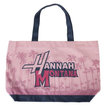 Hannah Montana Guitar Canvas Tote Bag