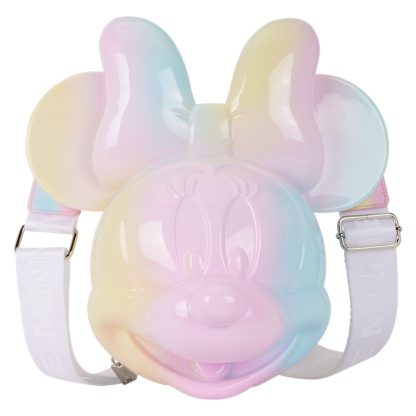 Minnie Mouse Pastel Tie-Dye Molded Figural Crossbody Bag - Image 5