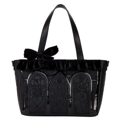 Disney Villains Stained Glass Tote Crossbody Bag