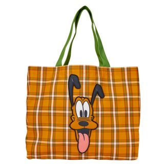 Pluto 95th Anniversary Plaid Canvas Tote Bag