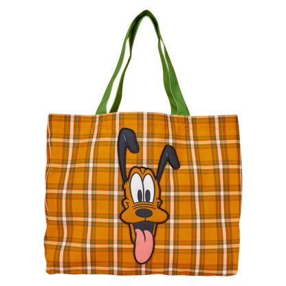 Pluto 95th Anniversary Plaid Canvas Tote Bag