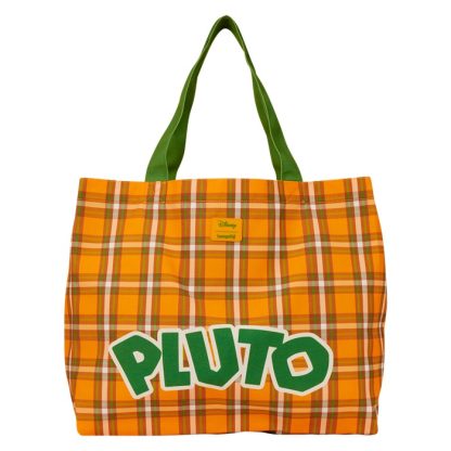 Pluto 95th Anniversary Plaid Canvas Tote Bag - Image 5