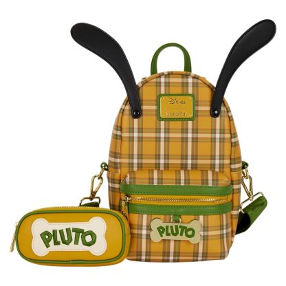 Pluto 95th Anniversary Plaid Sling Crossbody Bag with Coin Bag - Image 5