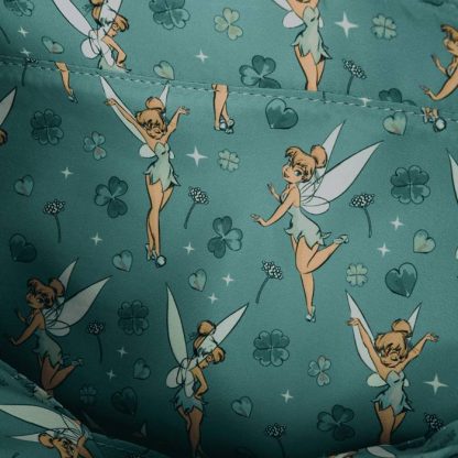 Peter Pan Tinker Bell Clover All-Over Print Tote Crossbody Bag With Coin Bag - Image 6