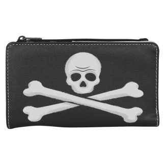 Peter Pan Exclusive Captain Hook Pirate Skull Flap Wallet