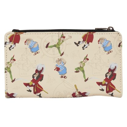 Peter Pan Exclusive Captain Hook Pirate Skull Flap Wallet - Image 2