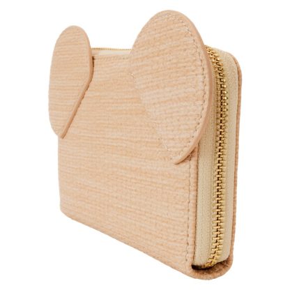 Mickey Mouse Woven Texture Zip Around Wallet - Image 3