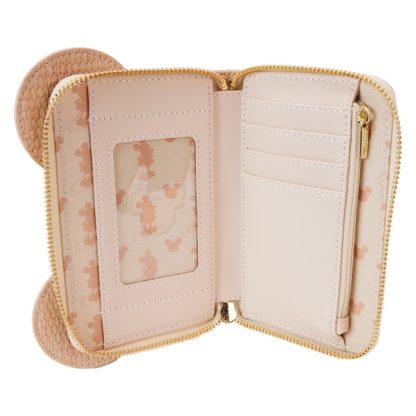 Mickey Mouse Woven Texture Zip Around Wallet - Image 5